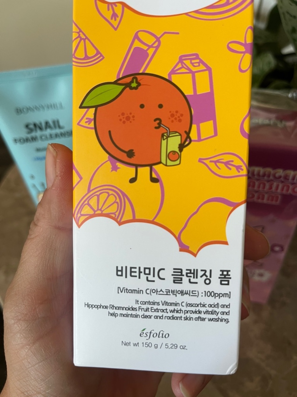 Snail Foam Cleanser, Vit C Cleanser, Collagen Cleanser Korean Beauty Combo - Picture 3 of 5